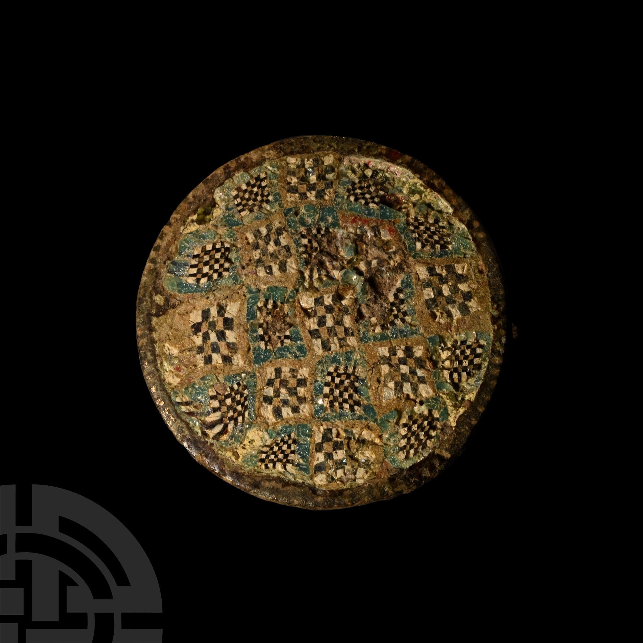 Roman Bronze Plate Brooch