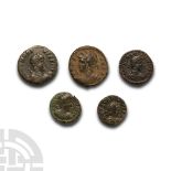 Ancient Roman Imperial Coins - Mixed AE3/4 Group [5]