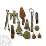Anglo-Saxon Bronze Artefact Group