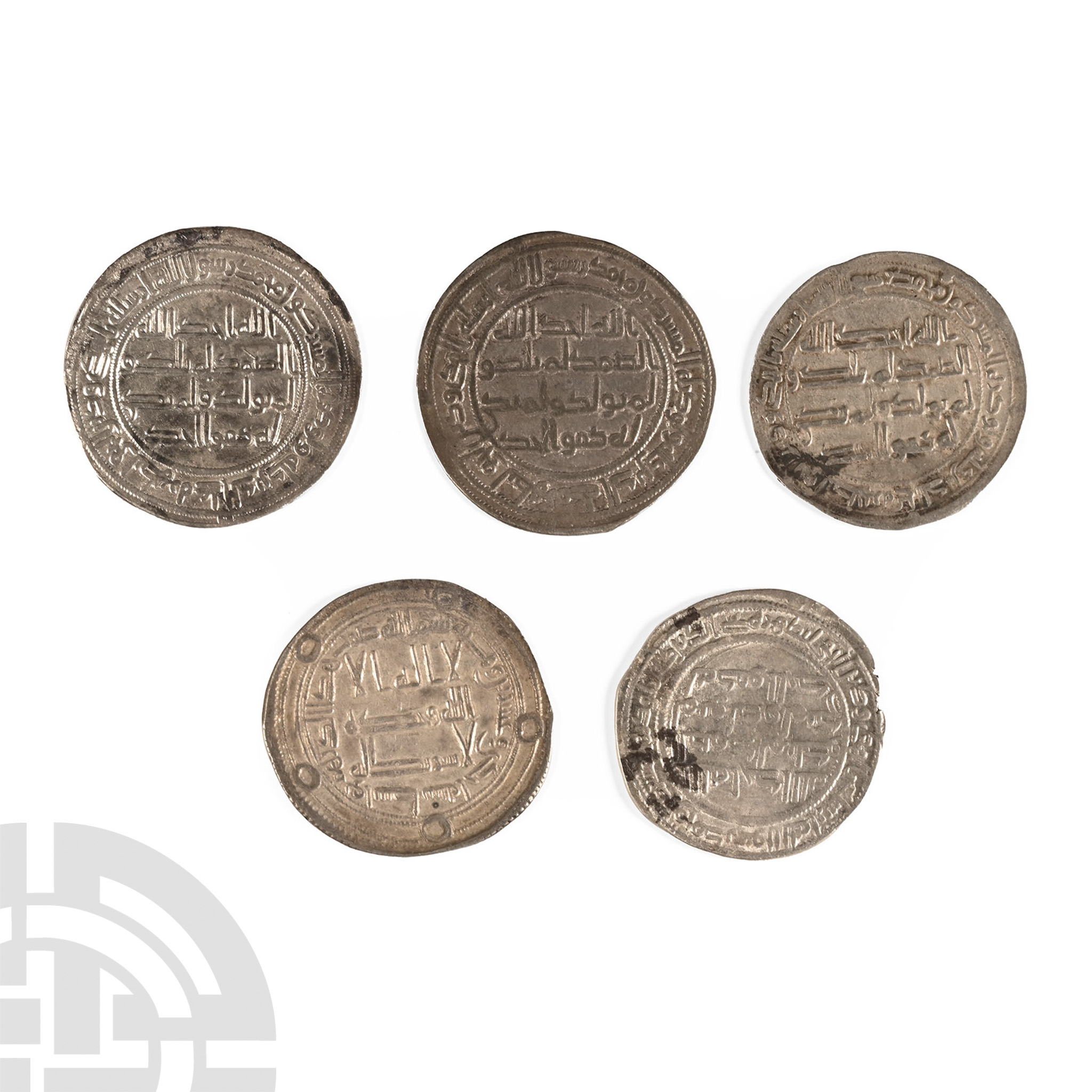 World Coins - Islamic - Umayyad Caliphate - AR Dirham Group [5]