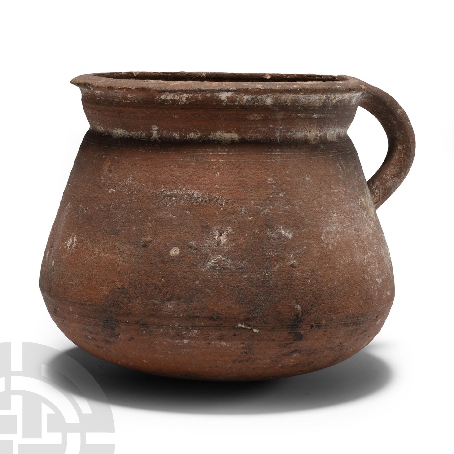 Greek Brown Ware Terracotta Cup