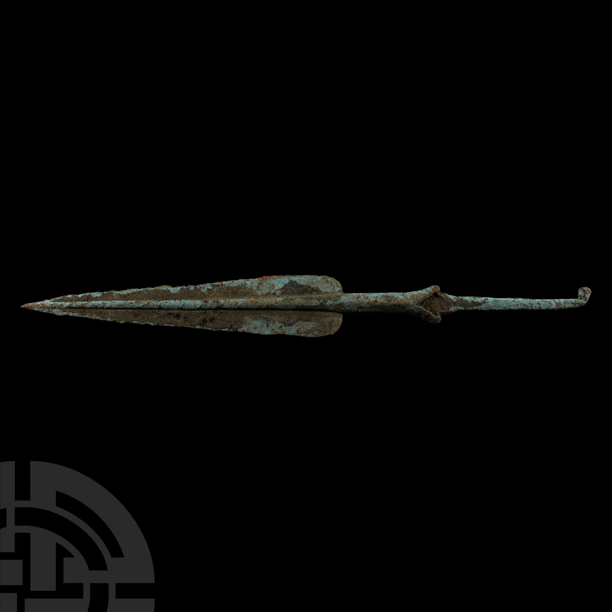 Marlik Type Bronze Tanged Spearhead