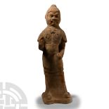 Large Chinese Tang Terracotta Soldier
