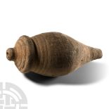 Turco-Mongol 'Greek Fire' Ceramic Fire Bomb or Hand Grenade