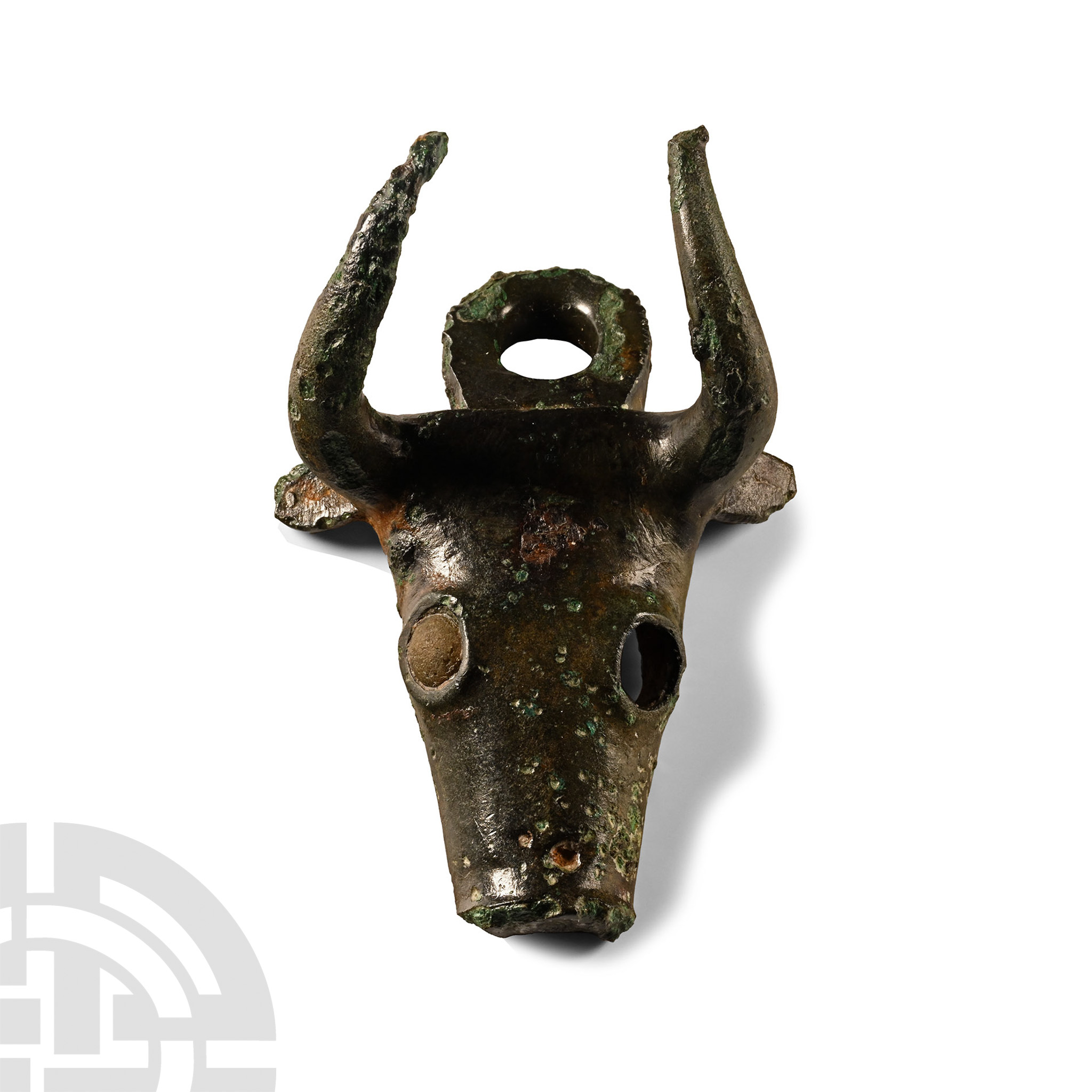 'The Kilburn' Iron Age Celtic Bovine Bowl Mount