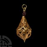 Byzantine Gold Openwork Pendant