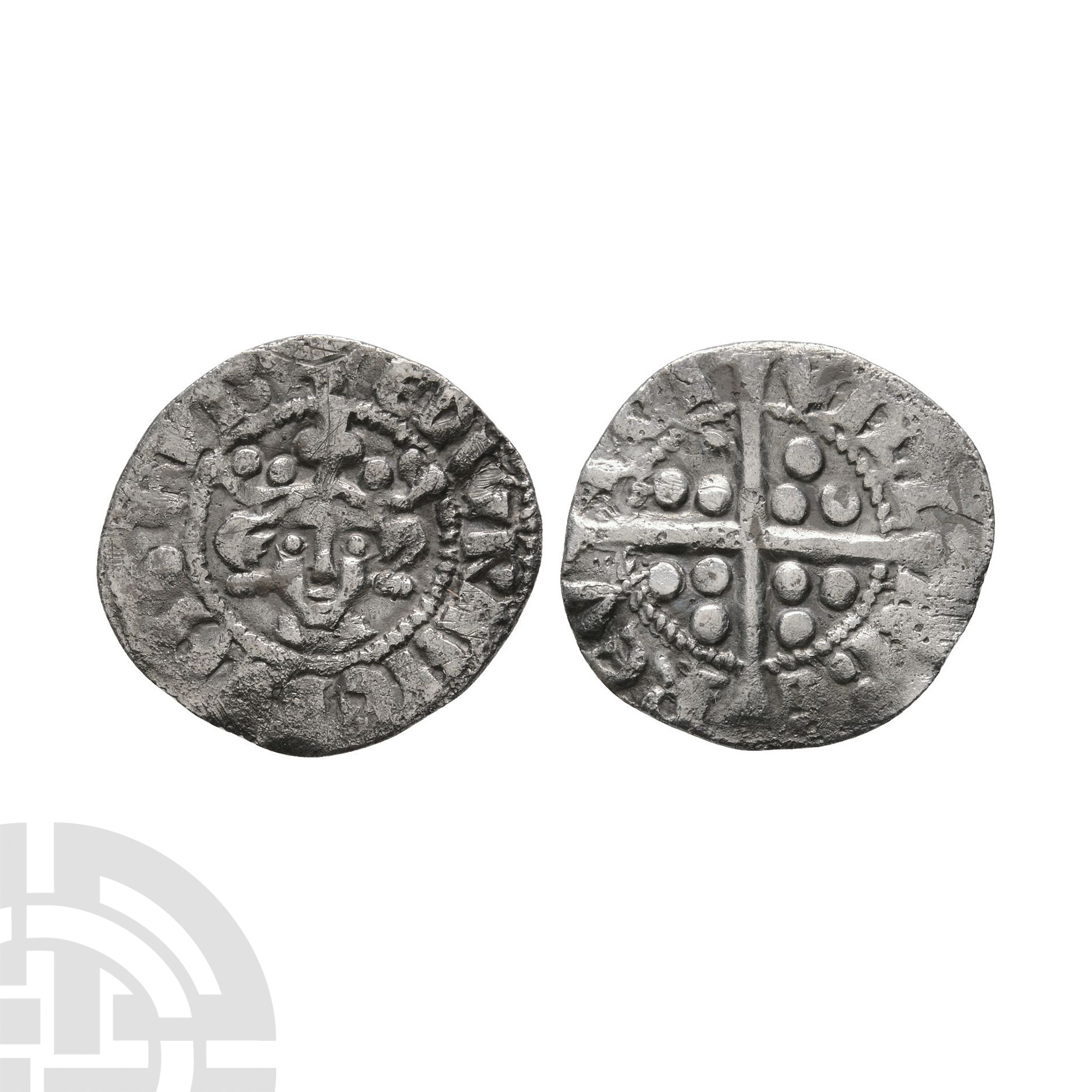 English Medieval Coins - Edward I - Berwick-on-Tweed - AR Penny