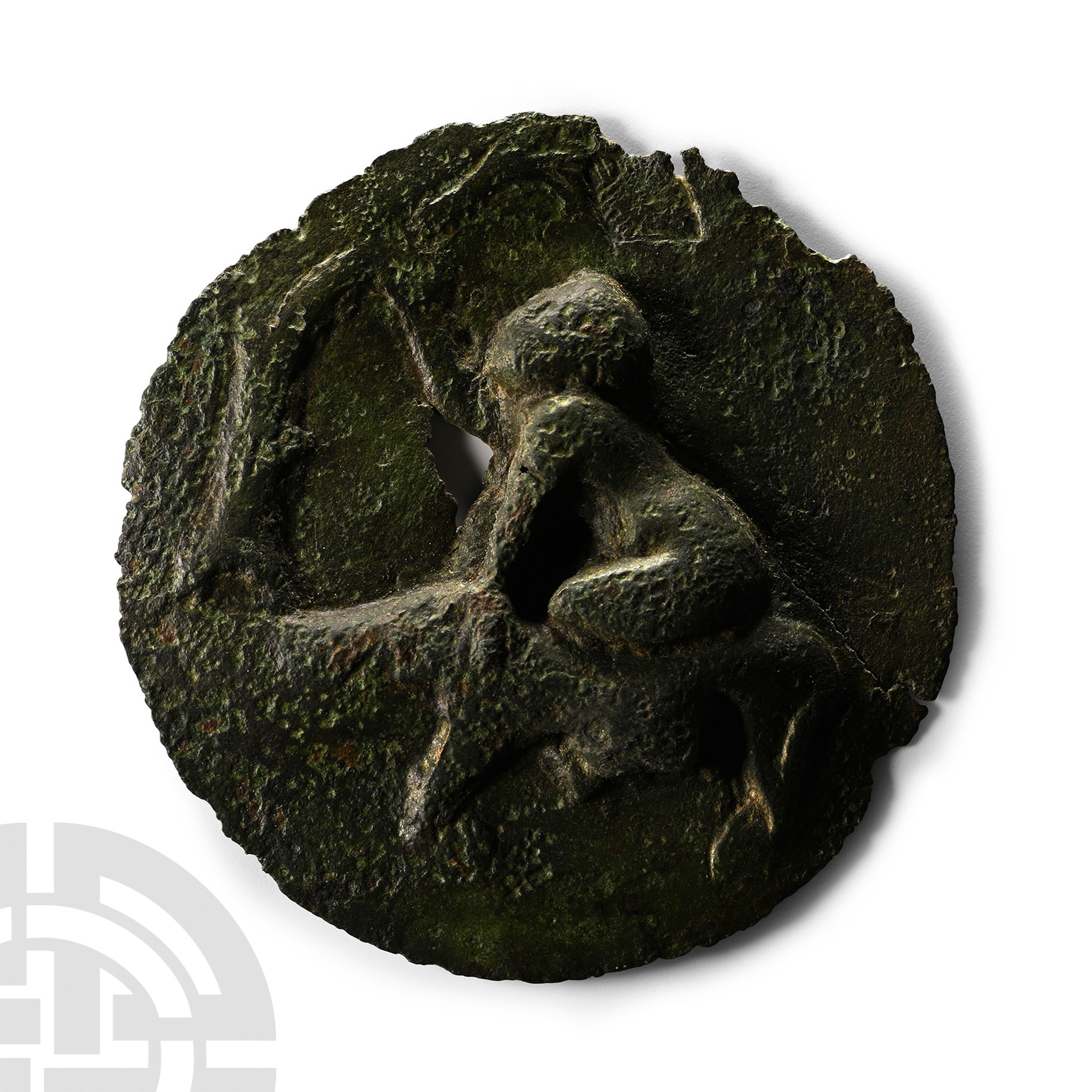 Roman 'The Wakefield' Bronze Founding of Rome Commemorative Military Phalera
