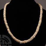 Mesopotamian Shell Bead Necklace