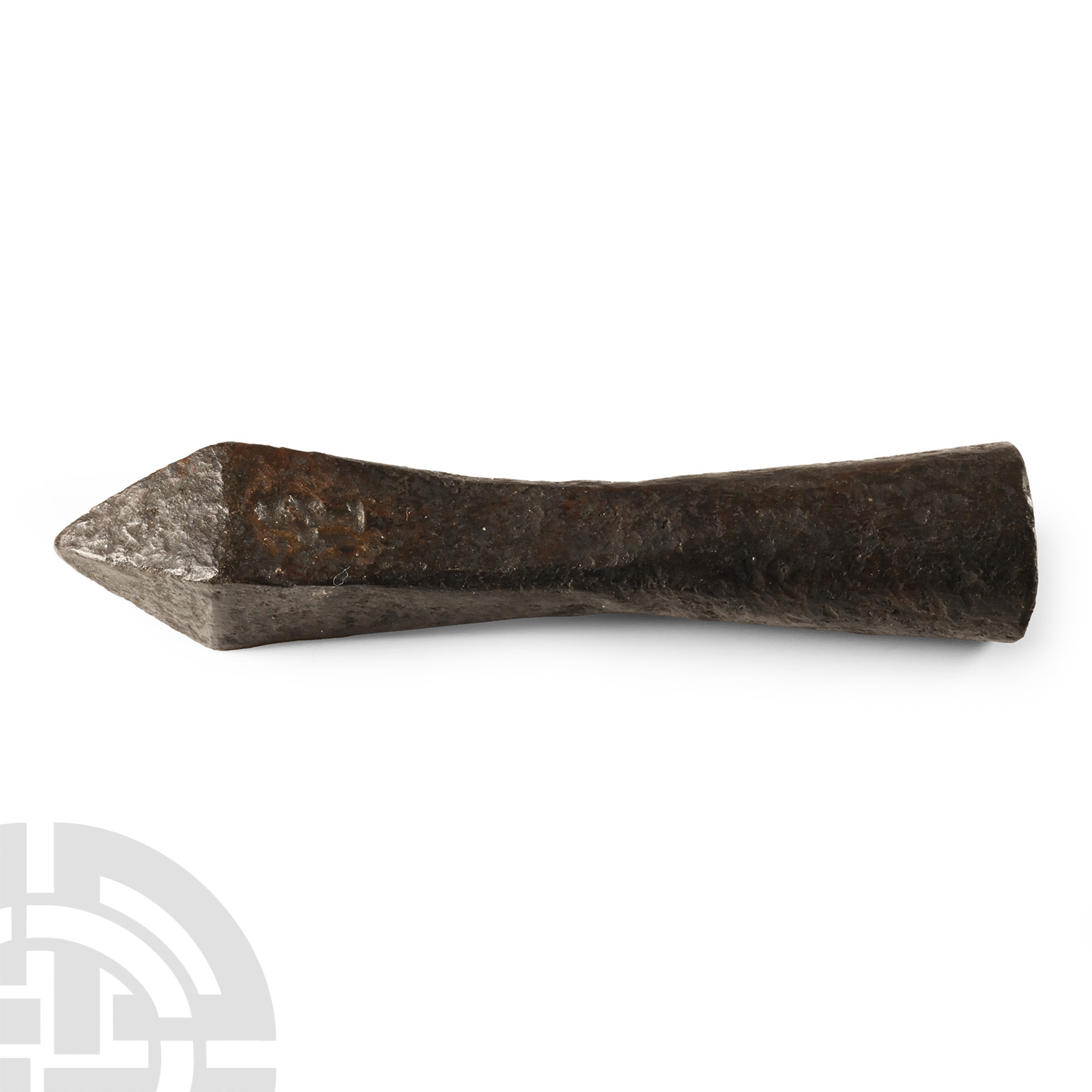 Medieval Socketted Iron Crossbow Bolt Head with Amphora Maker's Mark