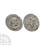 Ancient Roman Imperial Coins - Trajan Decius - Uberitas AR Antoninianus