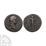 Ancient Roman Imperial Coins - Domitian - Virtus AE As