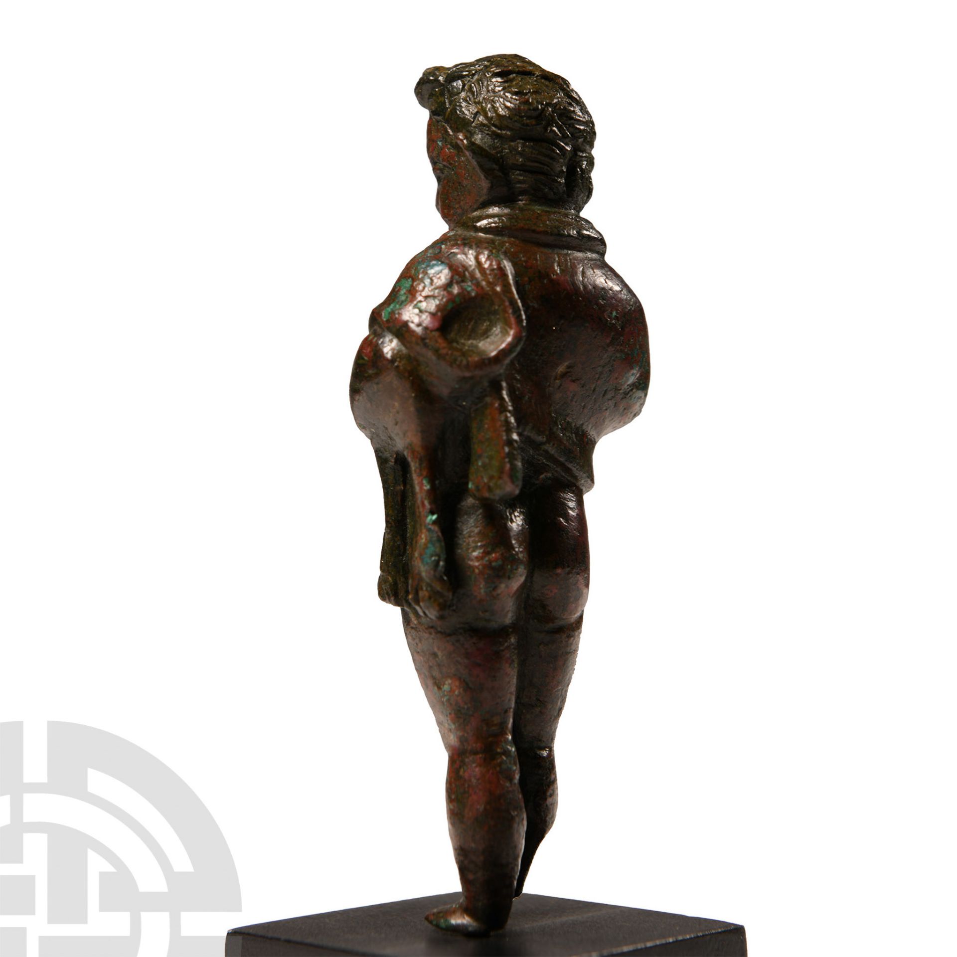 Roman Bronze Figure of a Young Satyr of Dionysian Cortege - Image 3 of 4