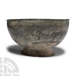 Late Roman Tinned Bronze Bowl