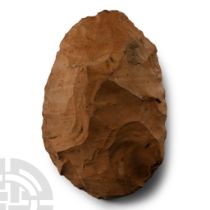 Stone Age 'Reygasse' Knapped Hand Axe