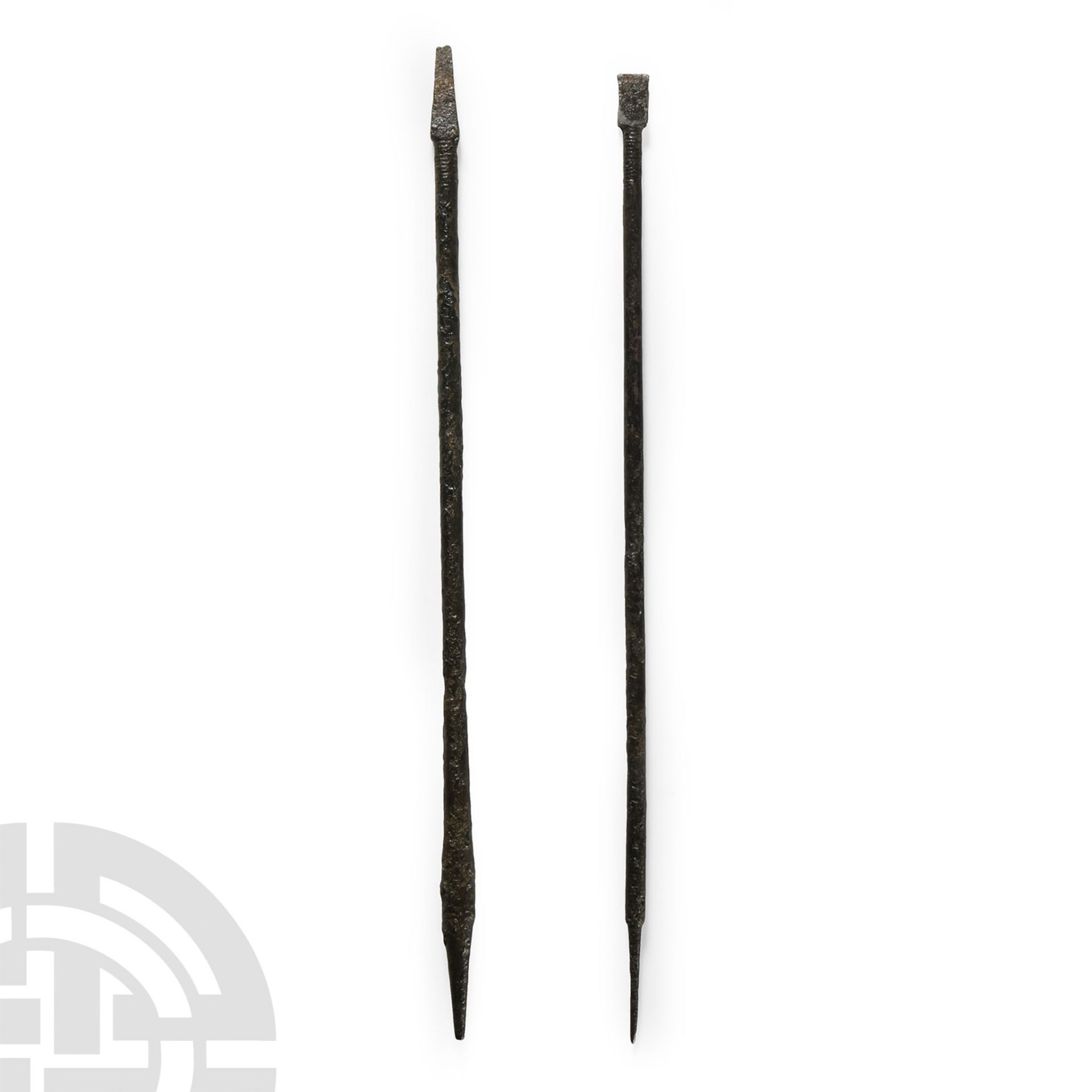 Roman Iron Stylus Pair