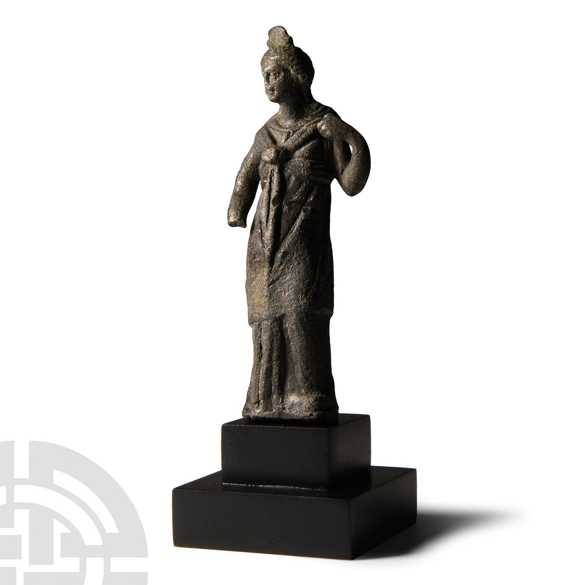 Roman Bronze Statuette of Isis