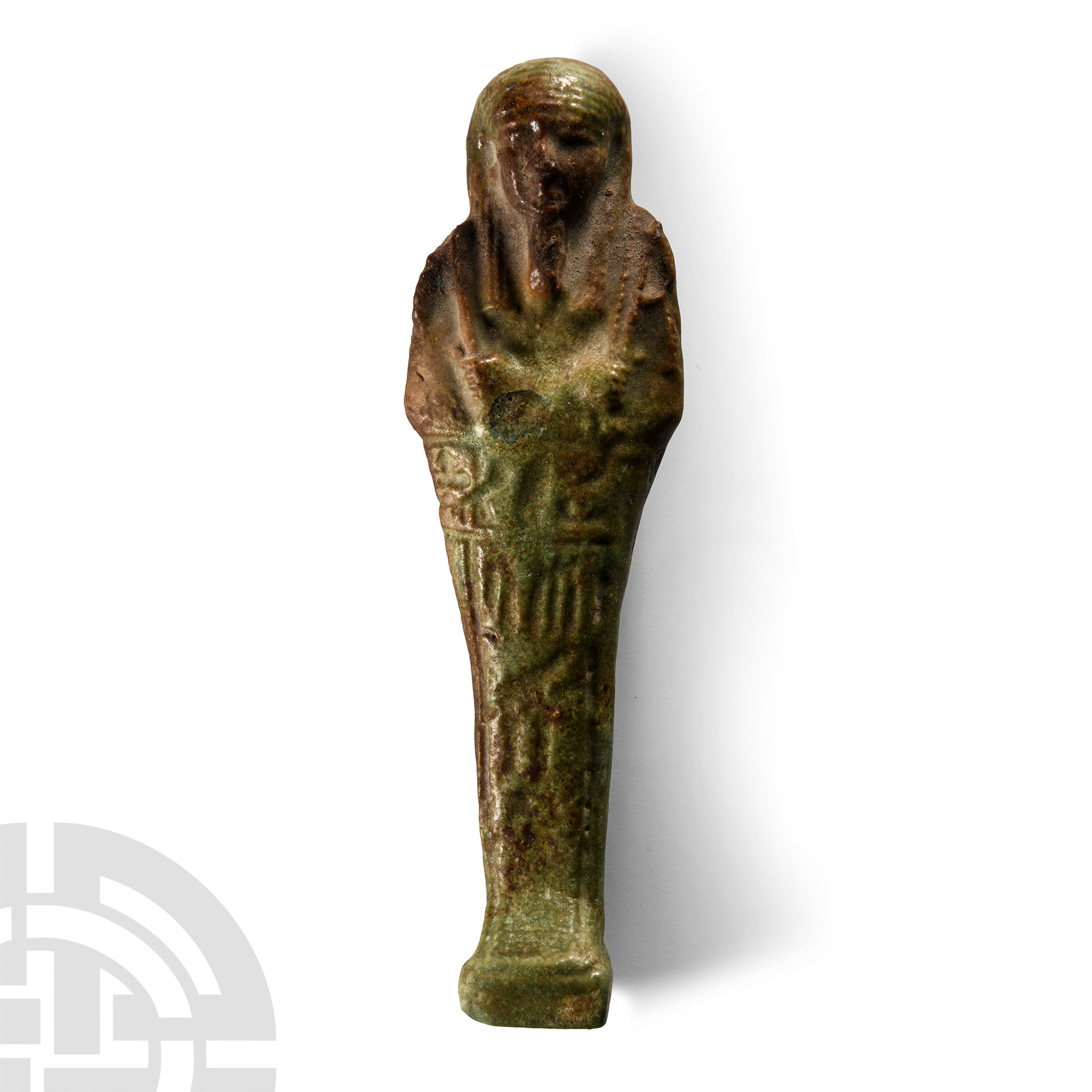 Egyptian Green Glazed Shabti