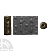 Mesopotamian Hardstone Cylinder Seal