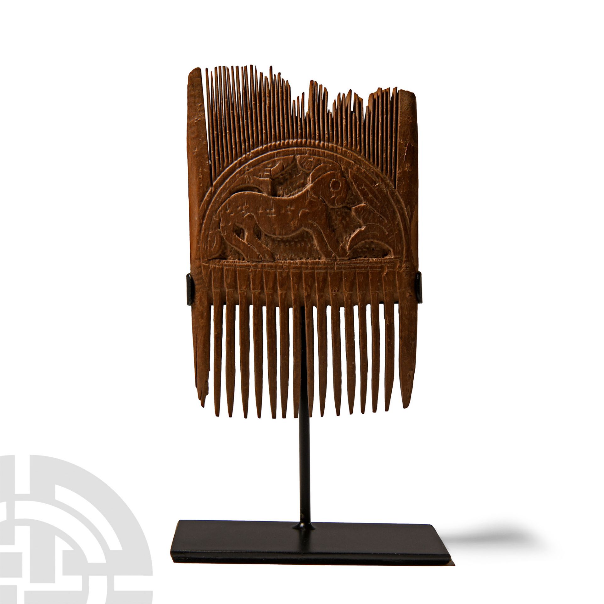 Egyptian Decorated Wooden Comb