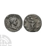 Ancient Roman Imperial Coins - Volusian - Pax AR Antoninianus