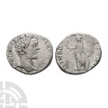 Ancient Roman Imperial Coins - Clodius Albinus - Minerva AR Denarius