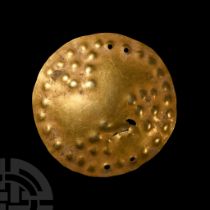 Scythian Decorated Gold Boss
