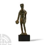 Roman Bronze Statuette of Mercury