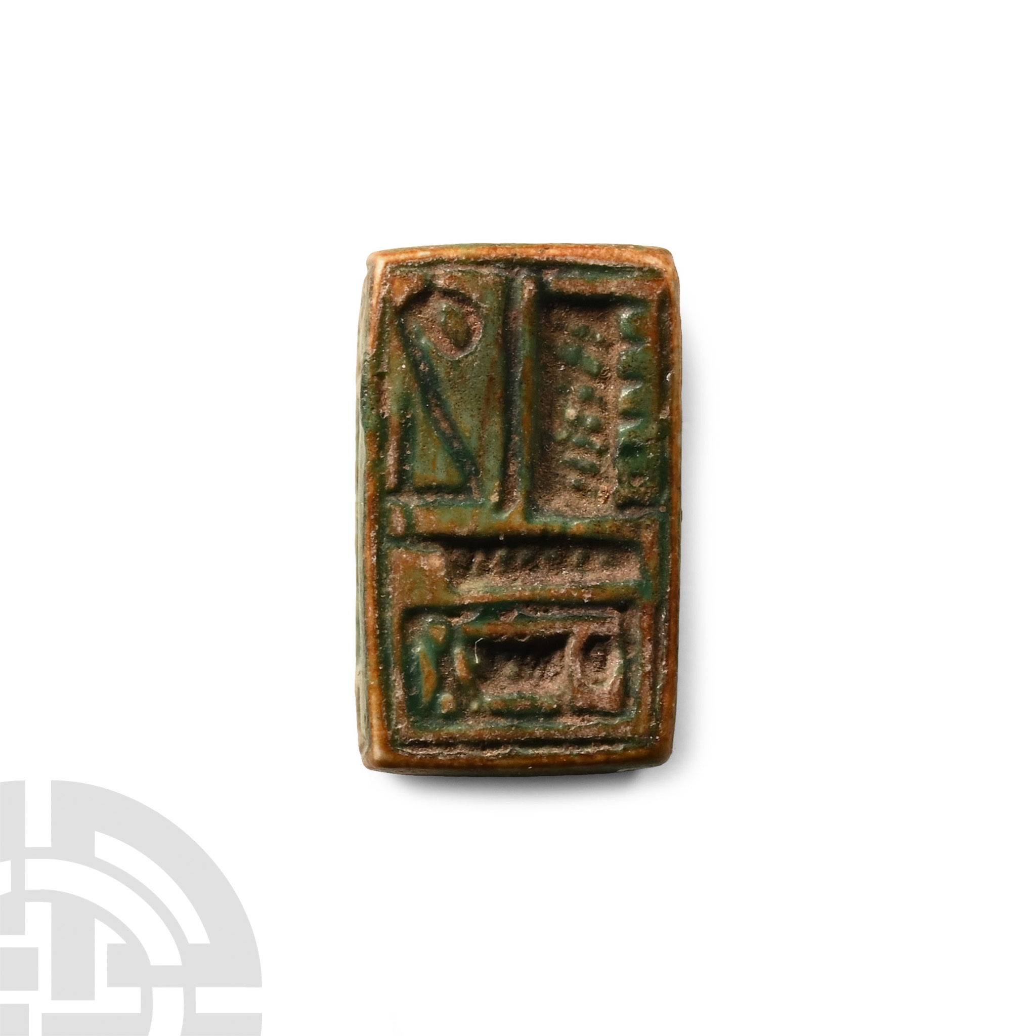 Egyptian Faience Block Bead of Thutmose III - Bild 2 aus 6