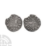 World Coins - Crusader Issues - Marquisar de Provence - Ailphonse de France AR Denier