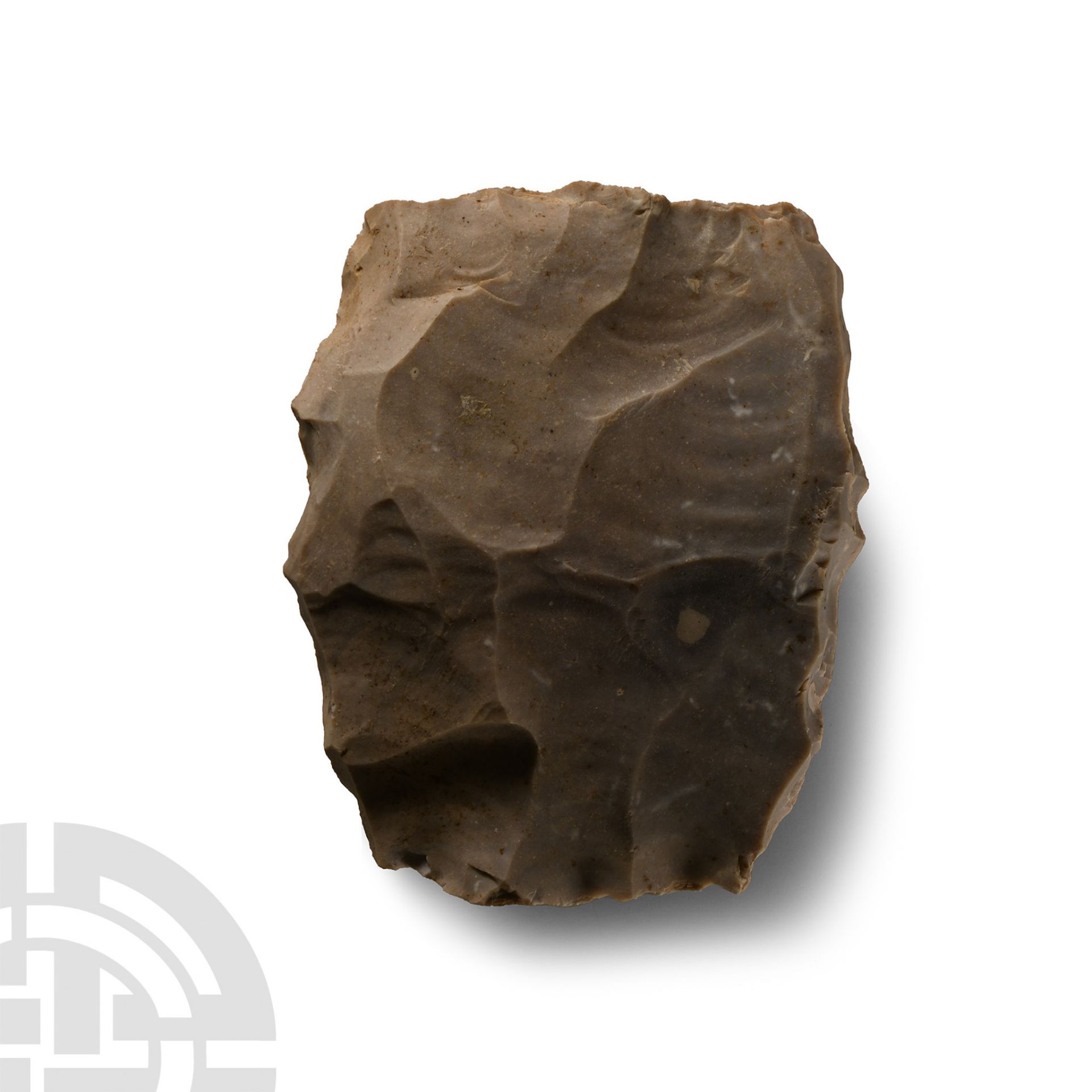 Stone Age 'Spiennes' Knapped Flint Handaxe