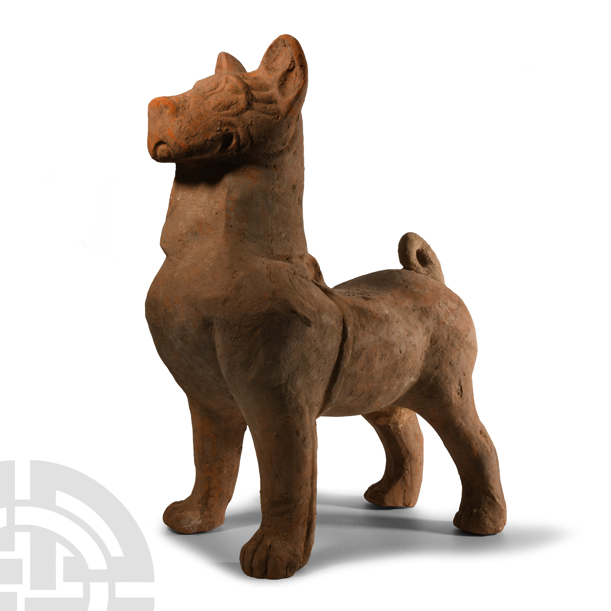 Very Large Chinese Han Terracotta Guardian Dog - Image 3 of 4