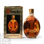 Vintage 1980s '12 Year Old' Blended Dimple Scotch Whisky