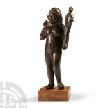 Graeco-Roman Bronze Harpocrates Figure