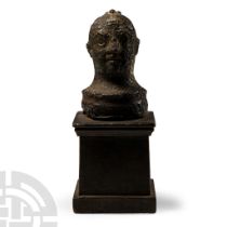 Bronze Bust with Phallic