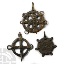 Amlash Bronze Openwork Pendant Group