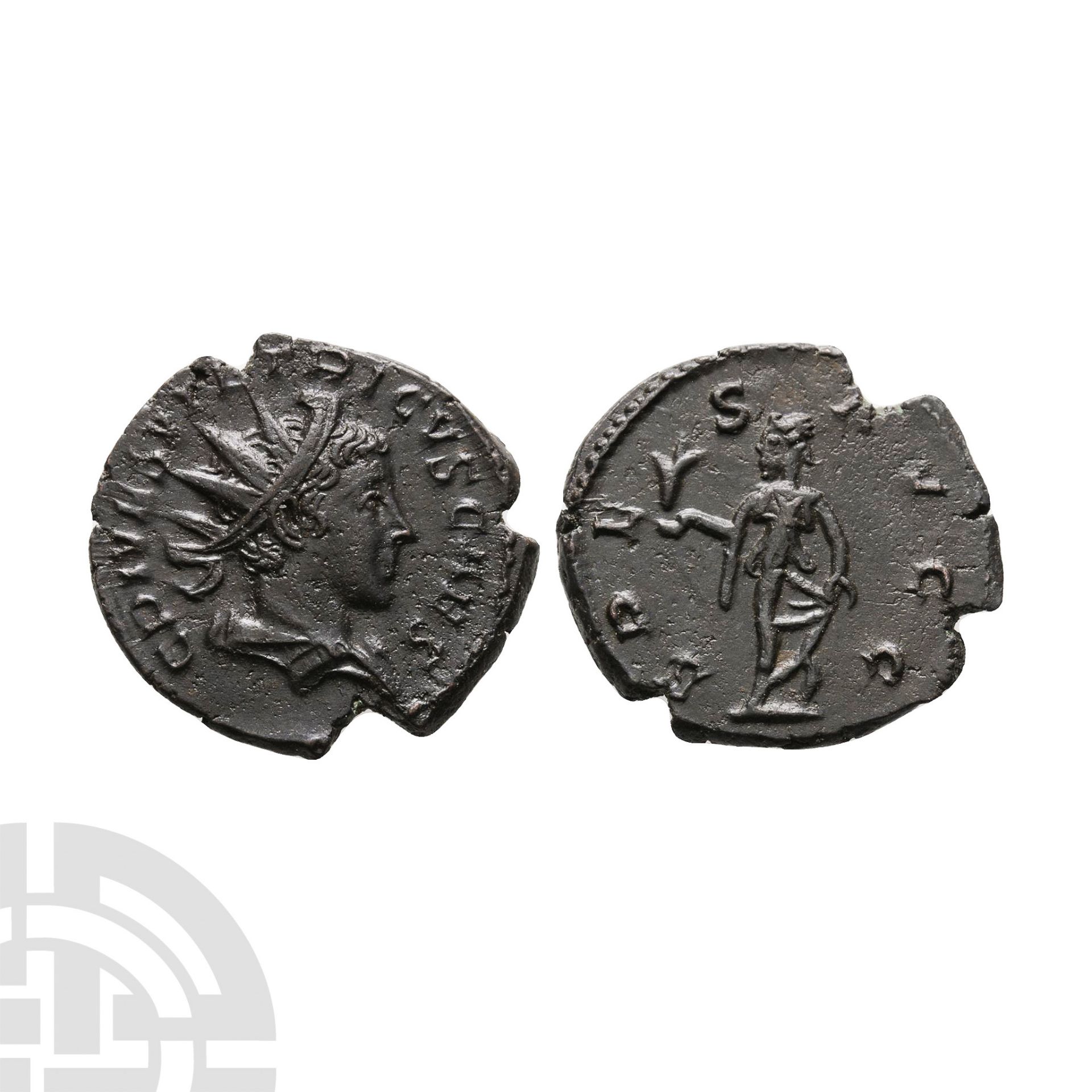 Ancient Roman Imperial Coins - Tetricus II - Spes AE Antoninianus