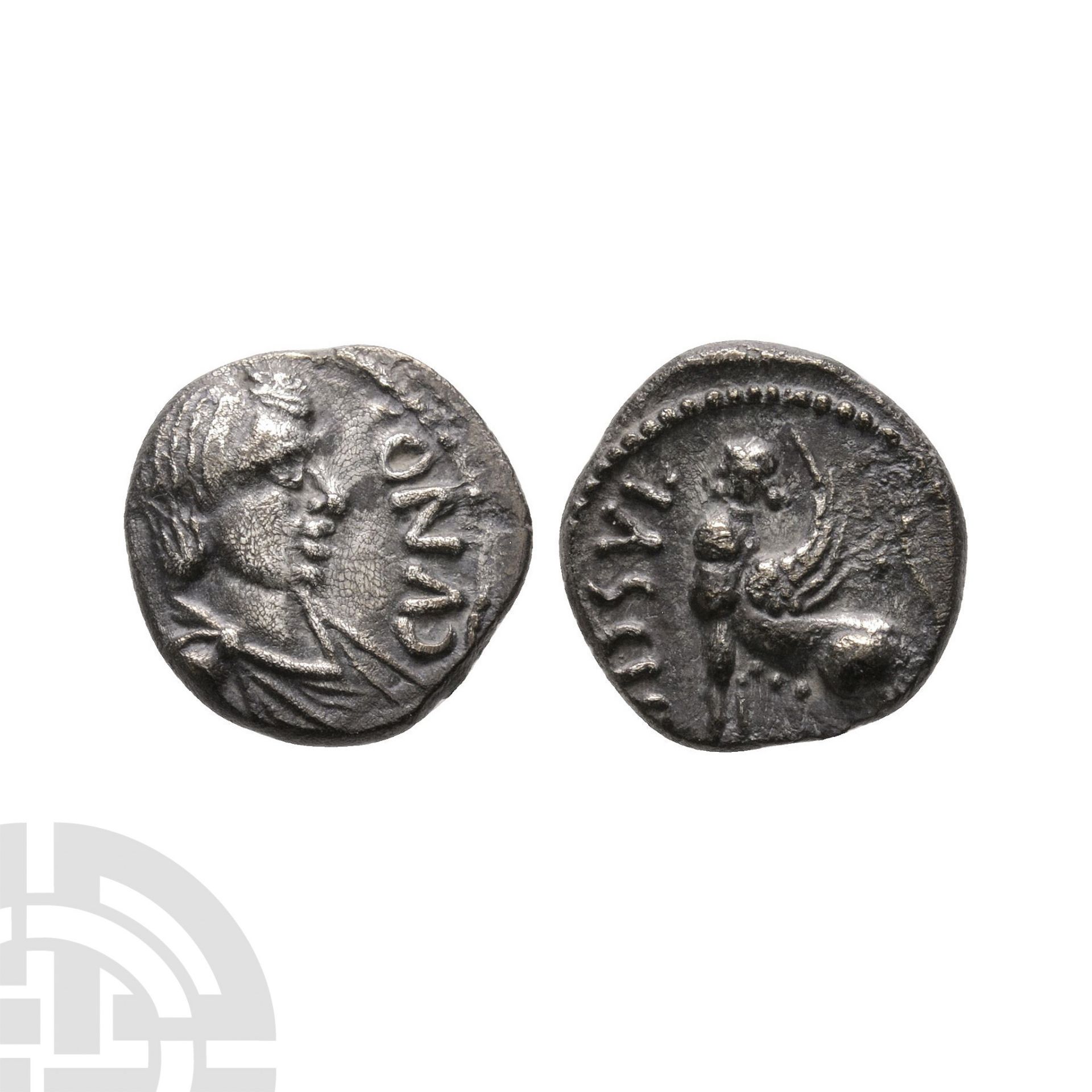 Celtic Iron Age Coins - Catuvellauni - Cunobelin - AR Sphinx Unit