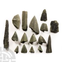 Bronze Age Spear Tip Collection