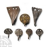 Anglo-Saxon 'Thames' Bronze Hook Fastener Collection