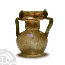 Roman Double-Handled Flask