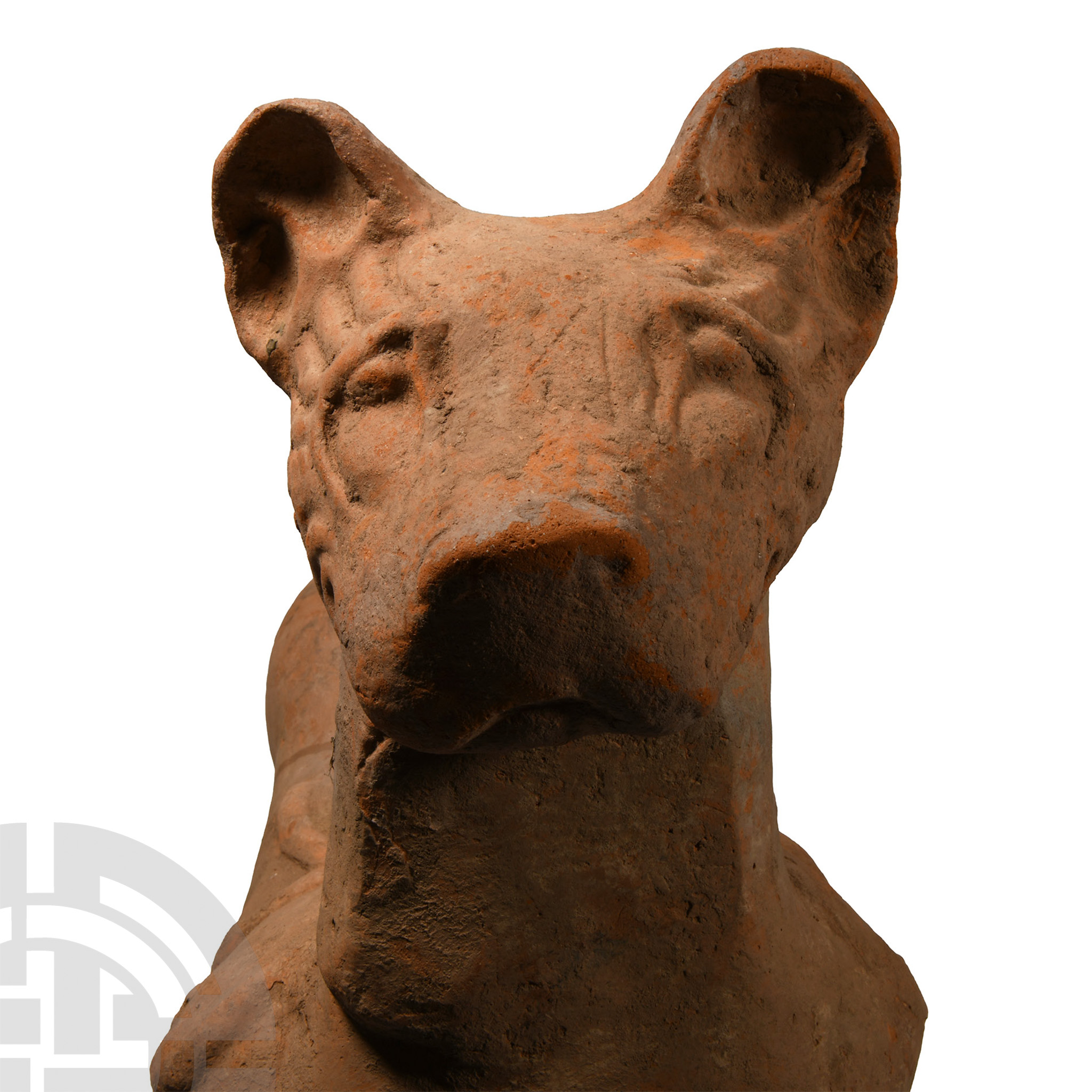 Very Large Chinese Han Terracotta Guardian Dog - Image 4 of 4