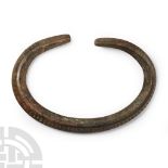 Viking Age Bronze Decorated Bracelet