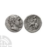 Ancient Greek Coins - Kings of Thrace - Lysimachos - Athena AR Tetradrachm