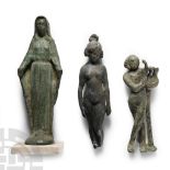 Bronze Statuette Group