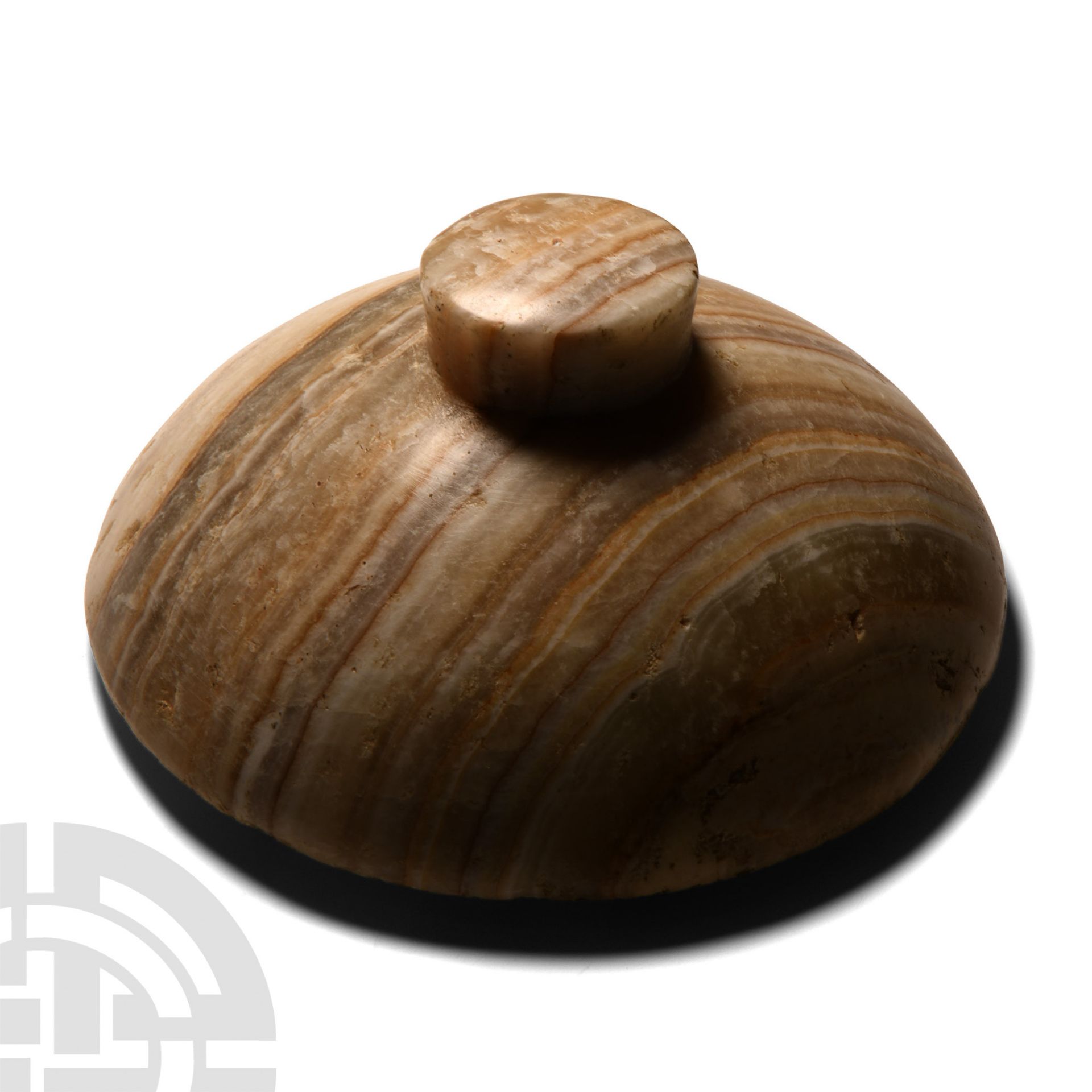 Roman Alabaster Jar Lid