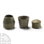 Medieval and Later Bronze Thimble Group