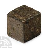 Large Medieval Bronze Gaming Dice