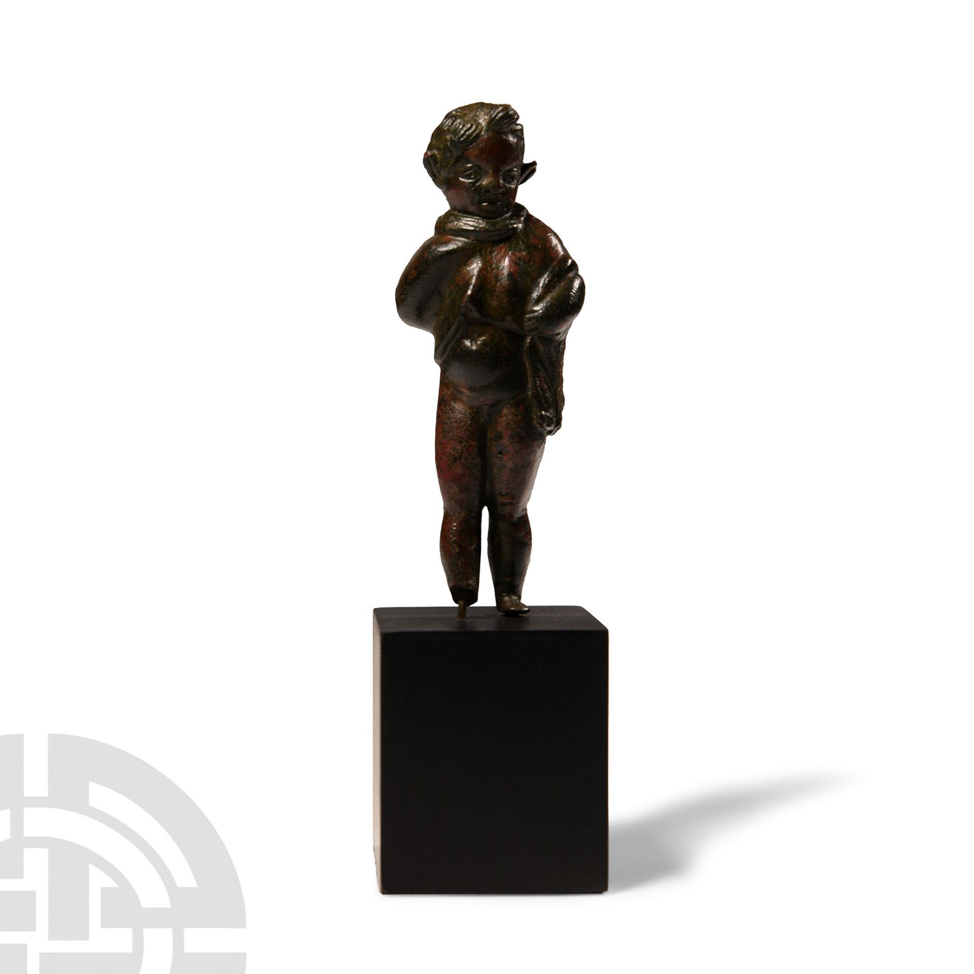 Roman Bronze Figure of a Young Satyr of Dionysian Cortege - Bild 4 aus 4