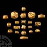Western Asiatic Gold Bead Group